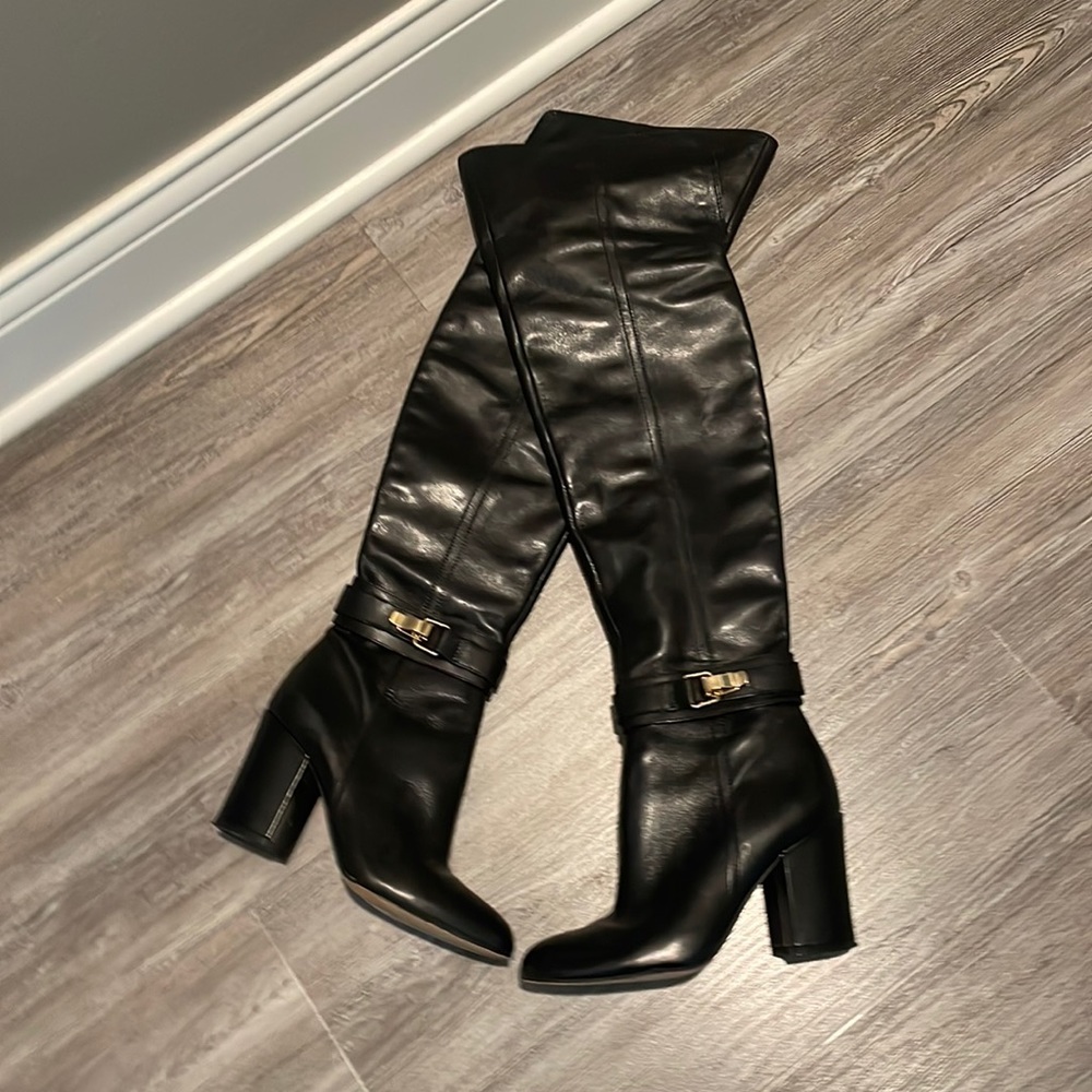 Sam Edelman Over the Knee Leather Boots